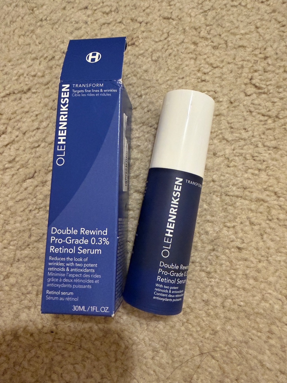 New! Ole Henriksen Double Rewind Pro-Grade Retinol Serum